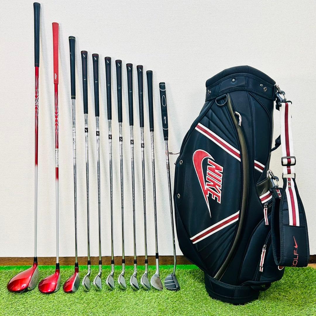 ナイキ VRS COVERT メンズゴルフセット 右 11本 初心者 入門 S