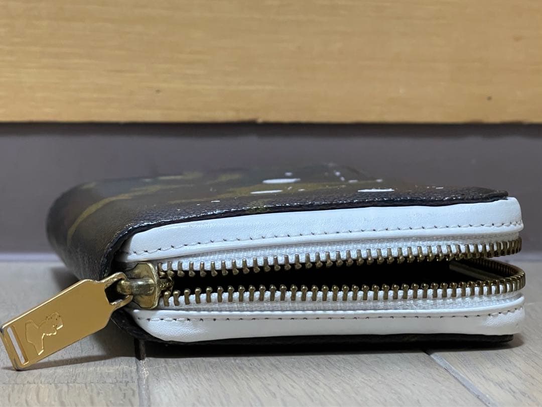 美品 GENTIL BANDIT ジャンティバンティ長財布 ラウンドファスナー