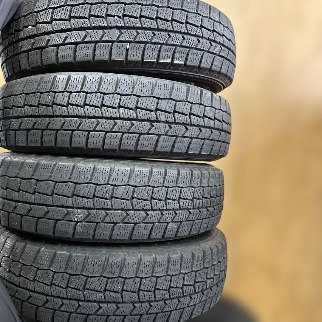 ダンロップ　155/70R13 冬用タイヤ　2023年　4本(42)