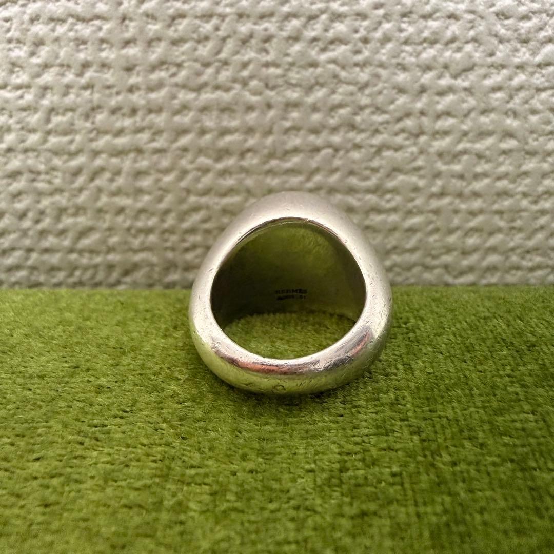 HERMES エルメス　エクスリブリス　リング　51 ヴィンテージ