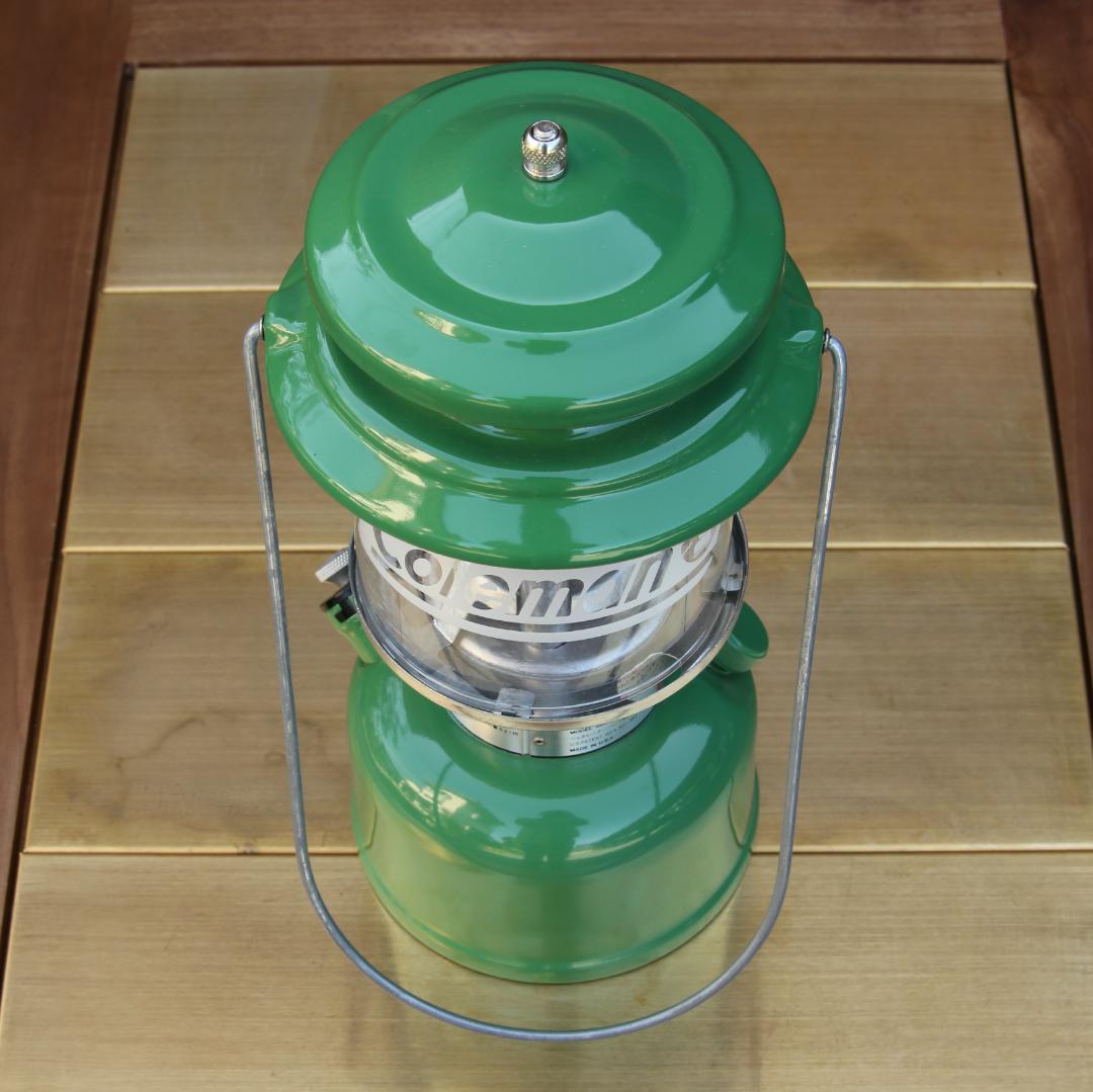 コールマン ランタン 285DX　1997（平成9）年3月　カエルカラー　超美品