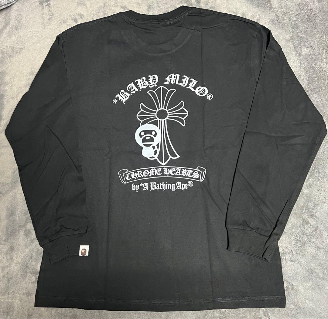 Chrome Hearts A Bathing Ape 長袖　Tシャツ XL
