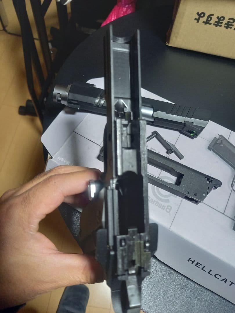 ク*ク様 carbon8 ヘルキャットカスタム　CO2ガスガン