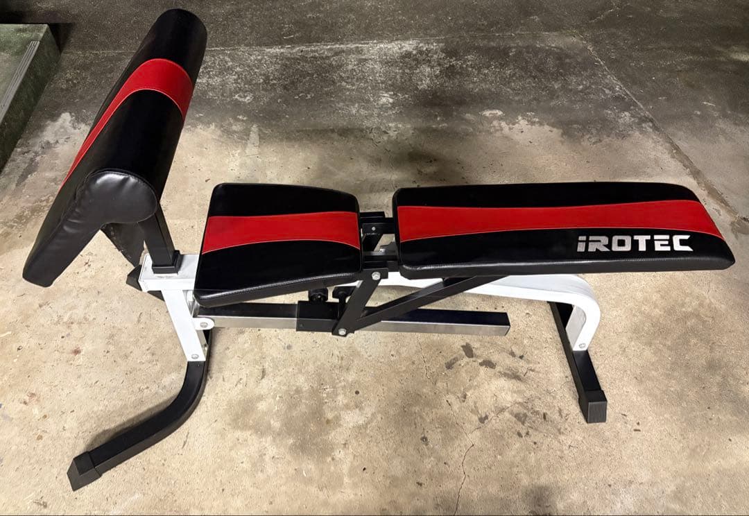 アイロテック インクライン　アジャスタブル　ベンチ　ホームジム
