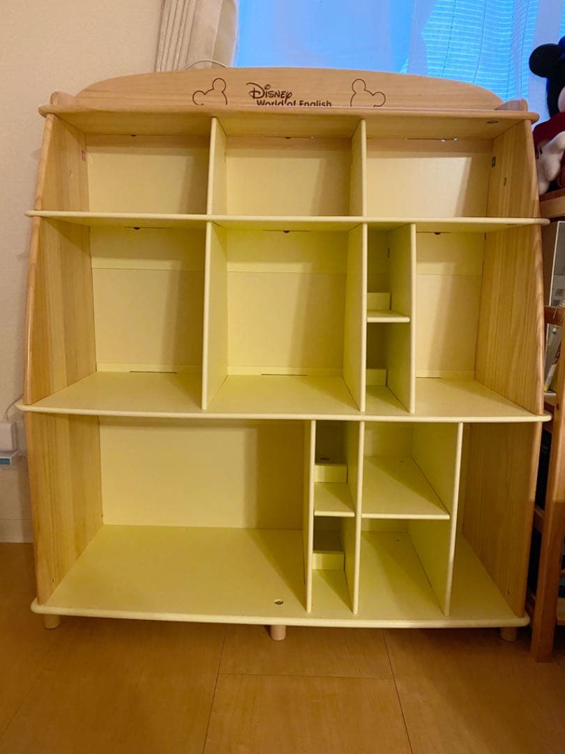 DWE ディズニー英語システム 棚