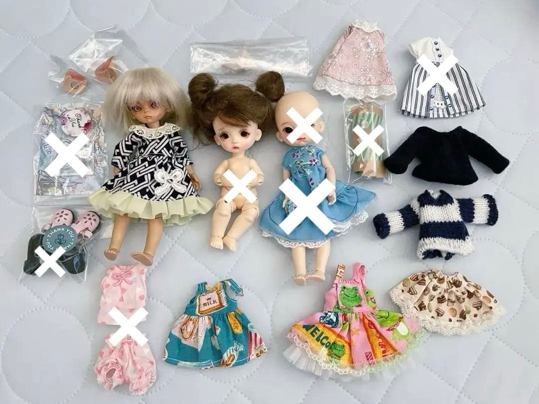 soom imda doll Lucy フル chika ヘッド 纏め売り