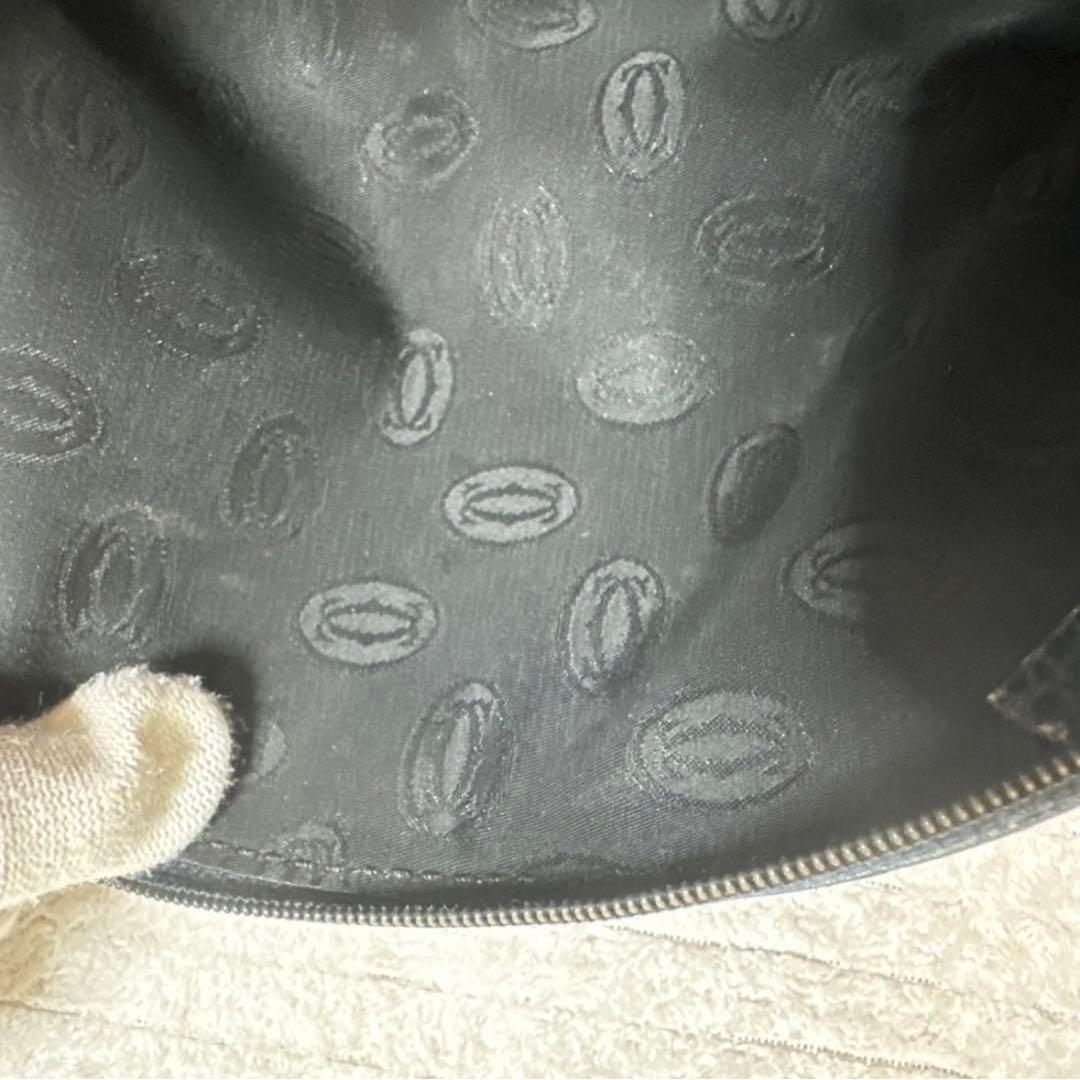 【希少】CARTIER（カルティエ ） レザー マストドゥ ポーチ