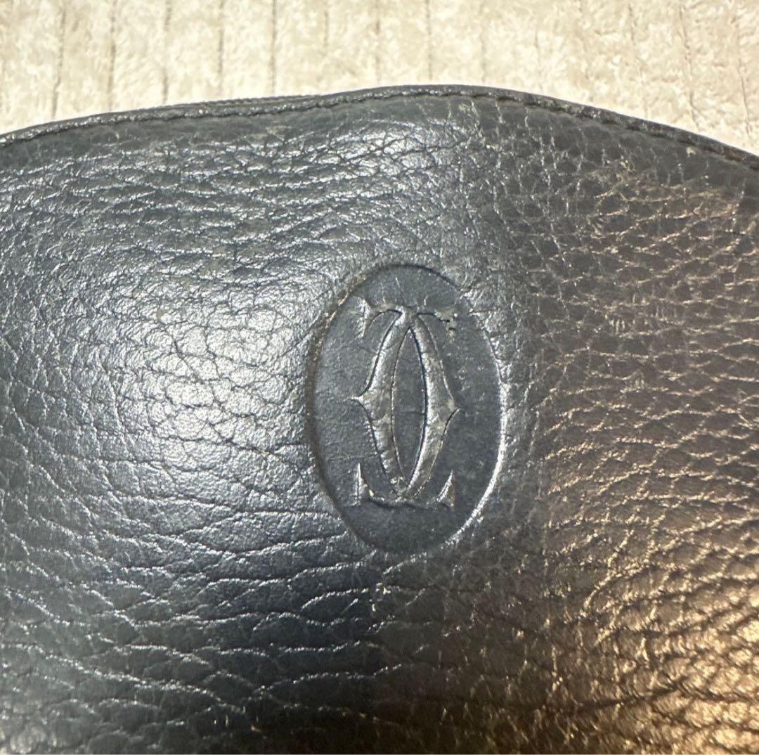 【希少】CARTIER（カルティエ ） レザー マストドゥ ポーチ