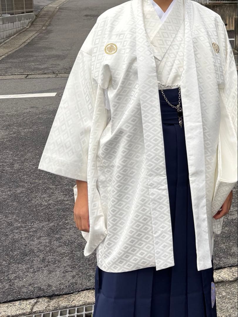 小学生男児袴、足袋、雪駄付き/卒業式/小学生/袴/足袋/雪駄/フル装備