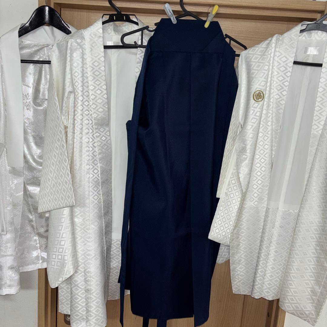 小学生男児袴、足袋、雪駄付き/卒業式/小学生/袴/足袋/雪駄/フル装備