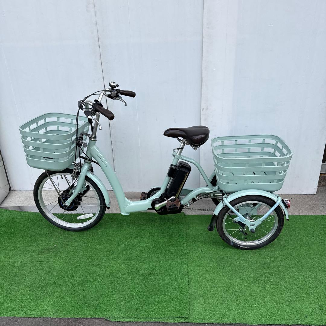ブリヂストン三輪車 電動アシスト三輪自転車 新型 ラクットワゴン 引き取り限定