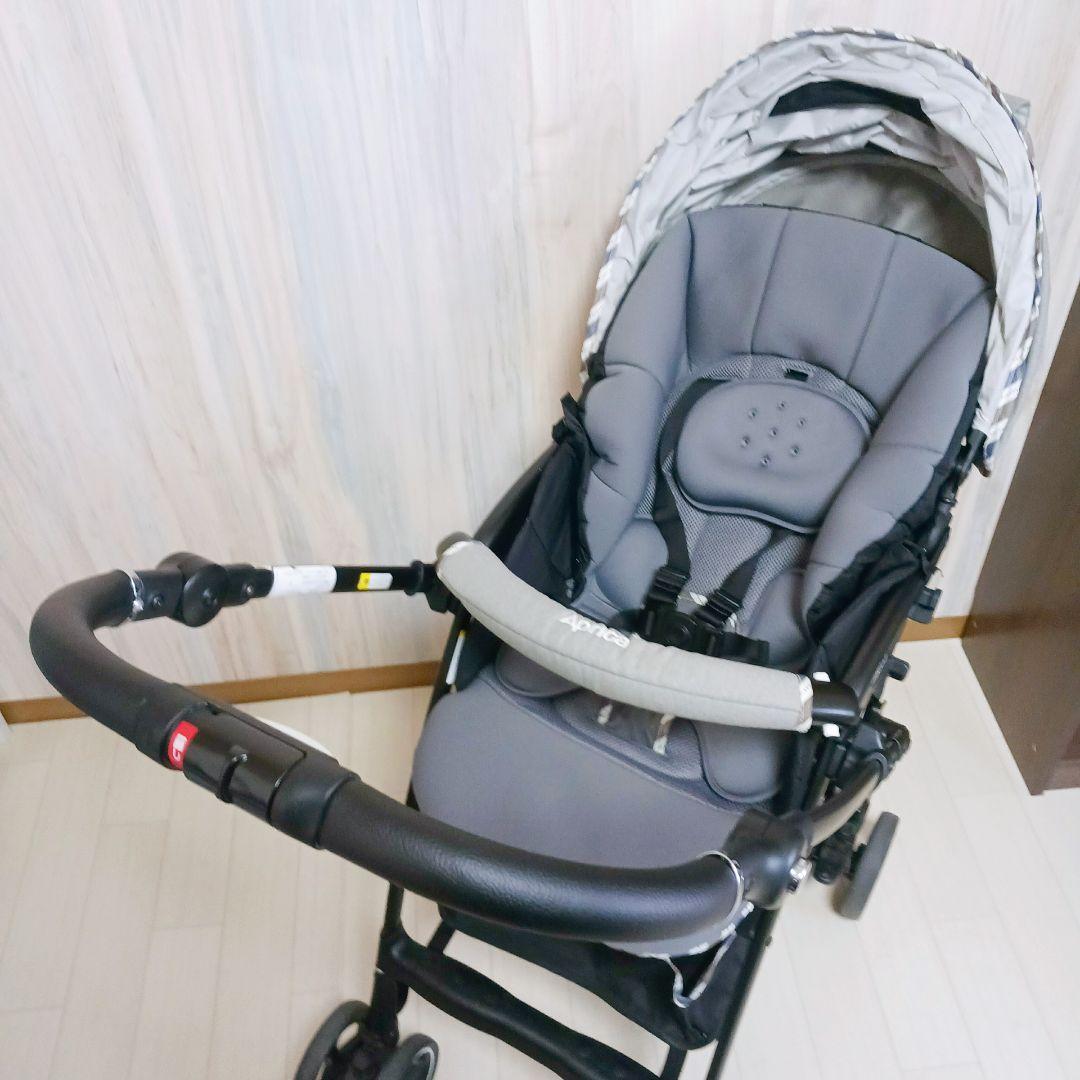Aprica ベビーカー 2093751 軽量 折りたたみ　限定モデル グレー