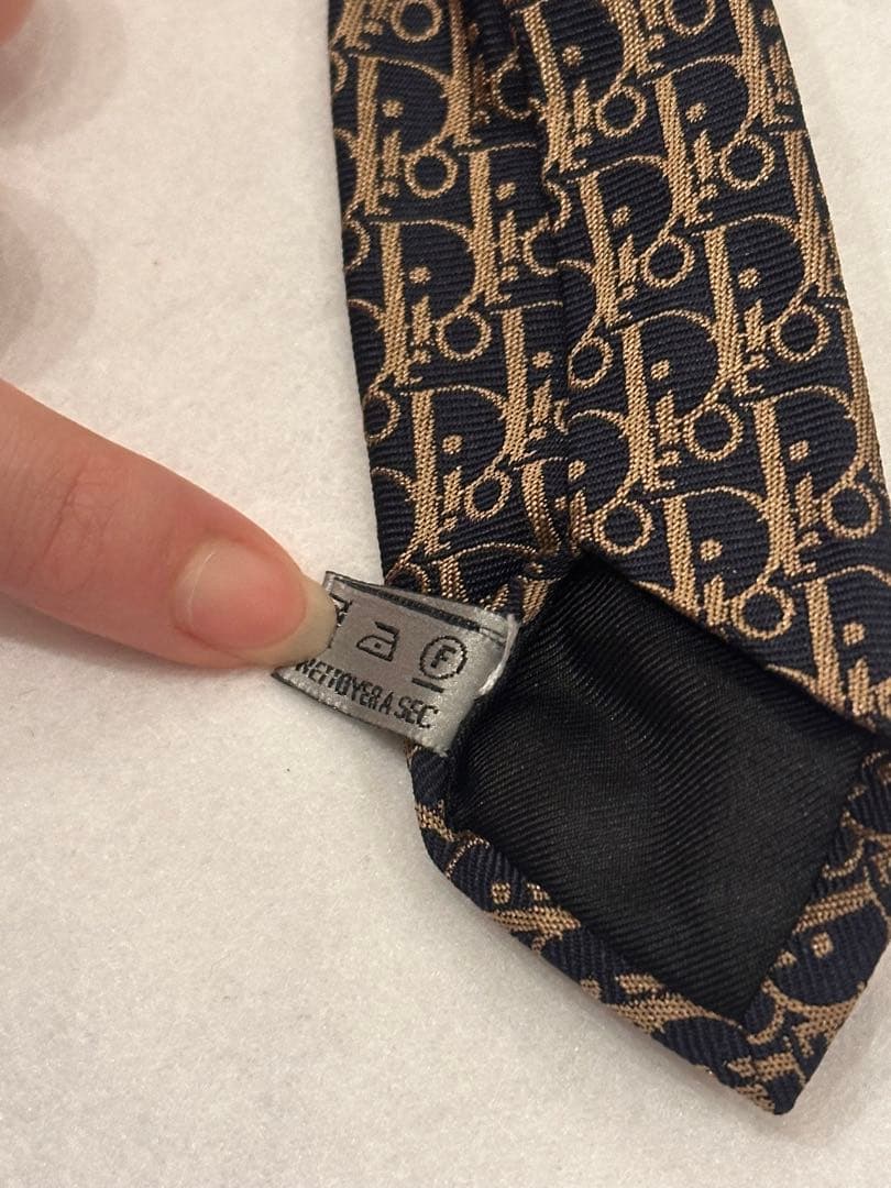 ディオール オブリーク ジャカード シルクネクタイ