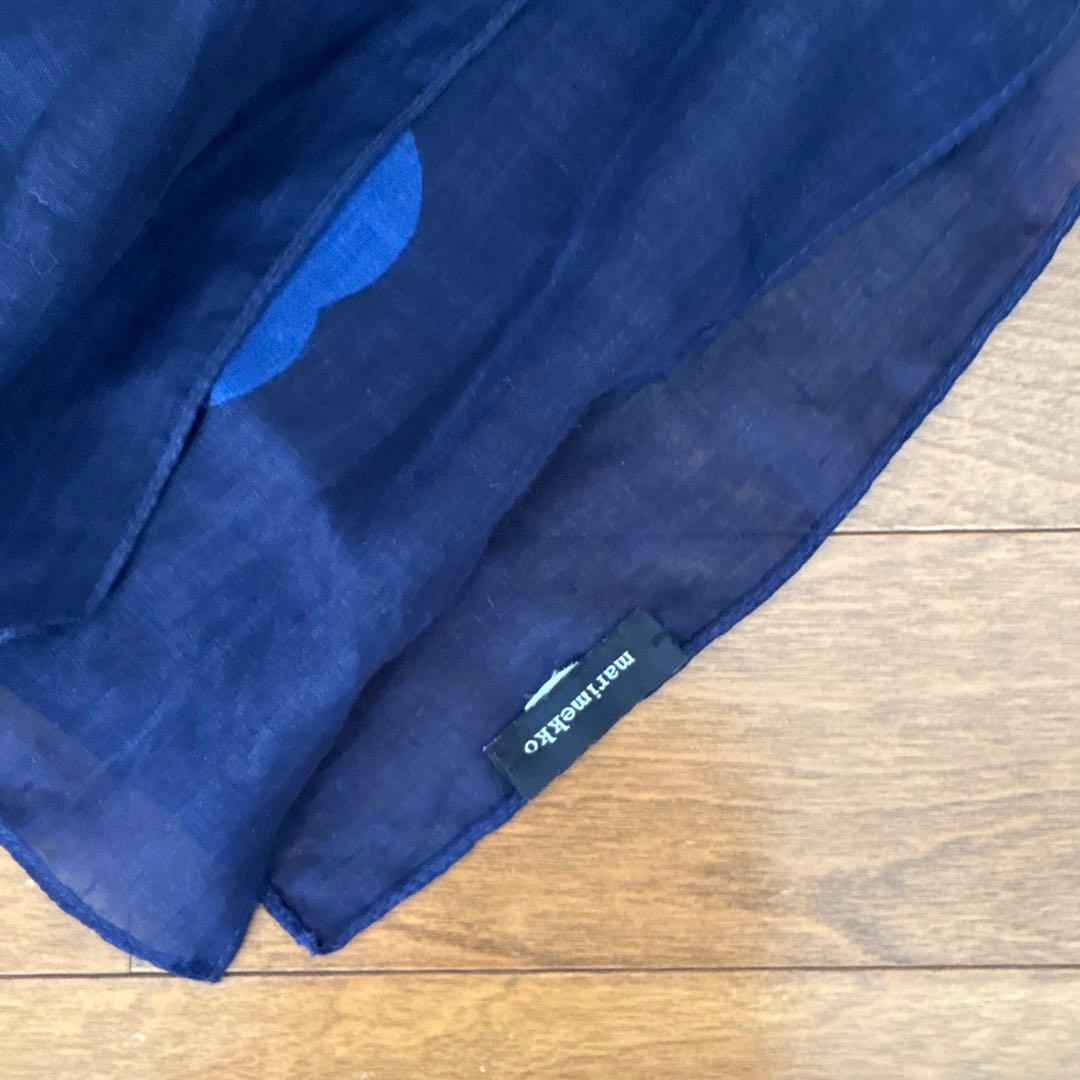 マリメッコ　ウニッコ柄ストール