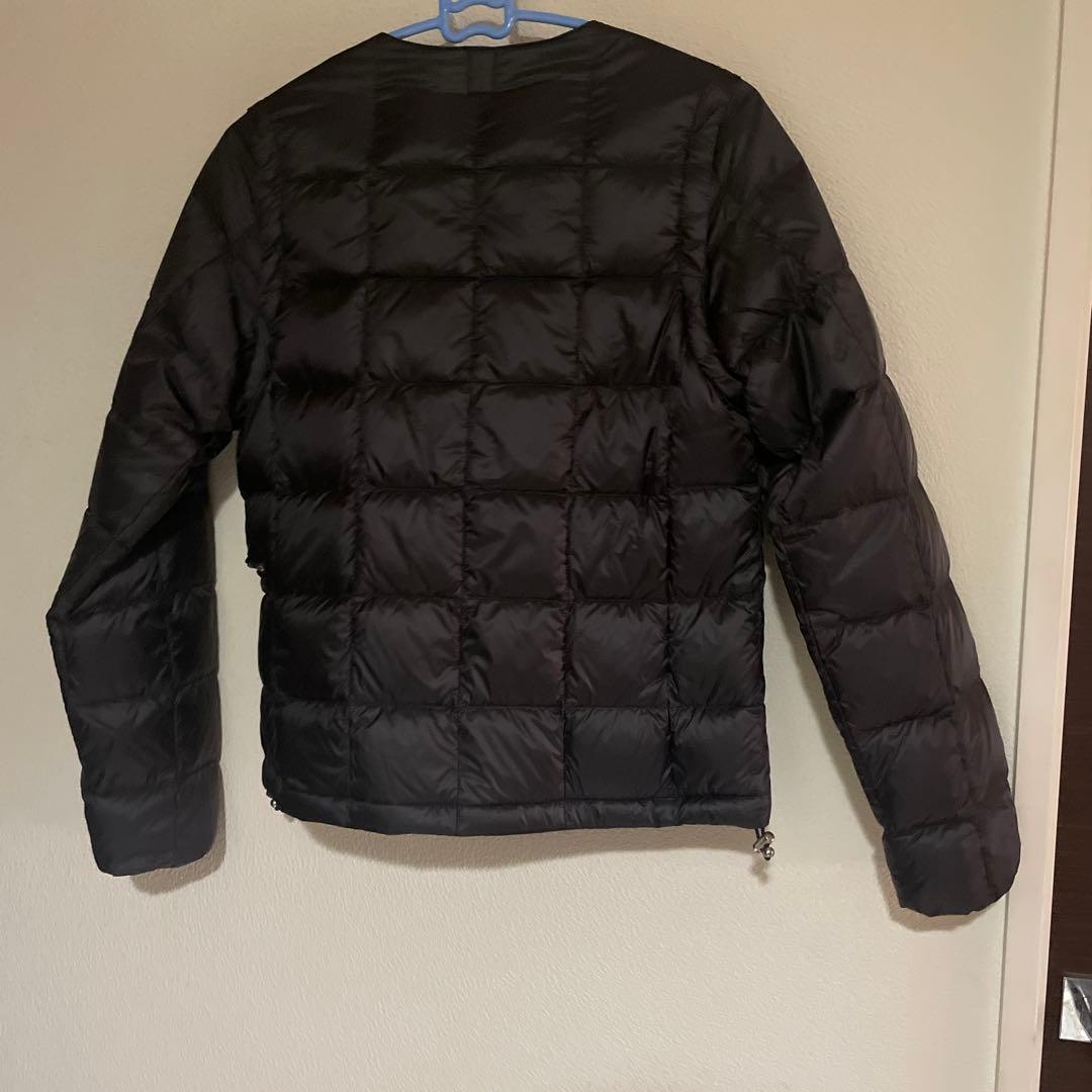 TAION ブラック キルティングジャケット ASIA S