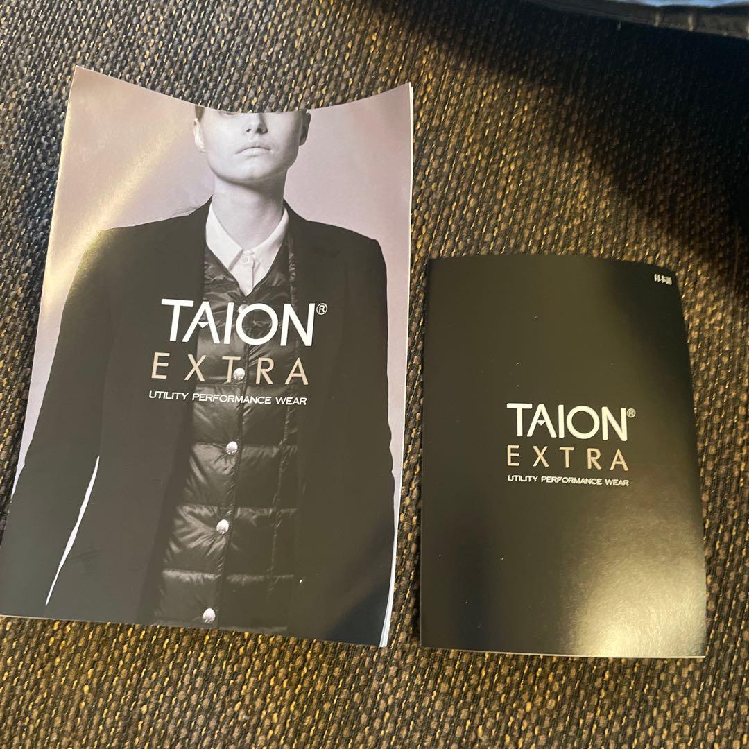 TAION ブラック キルティングジャケット ASIA S