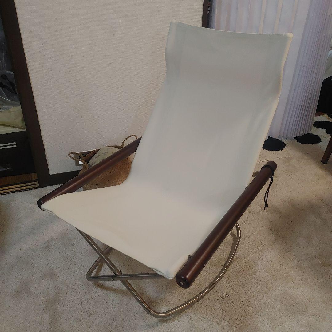 ニーチェア ロッキングチェア ホワイト