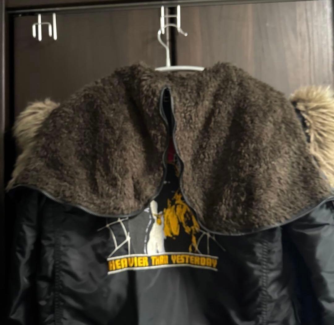 HYSTERIC ブラック MA-1ジャケット