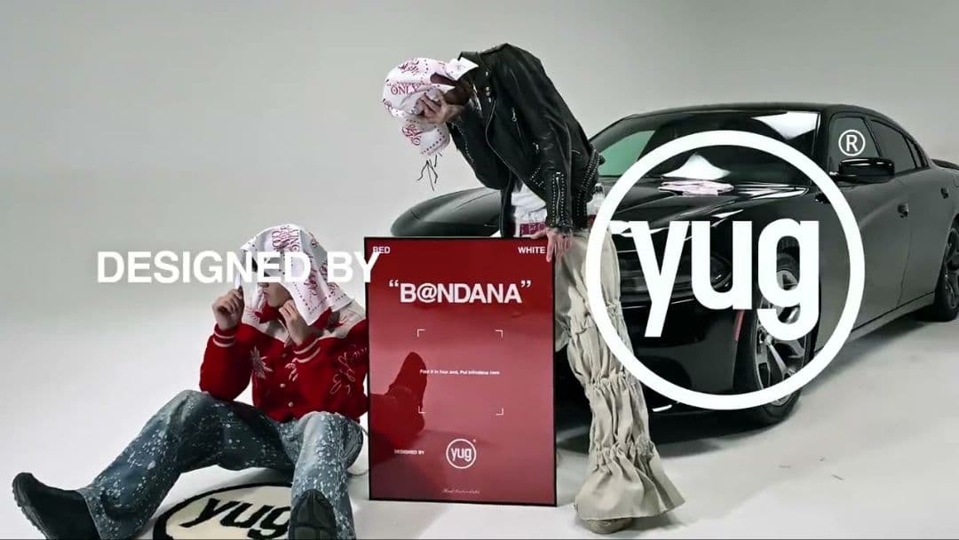 小物 MIKADO B@NDANA RED/WHITE