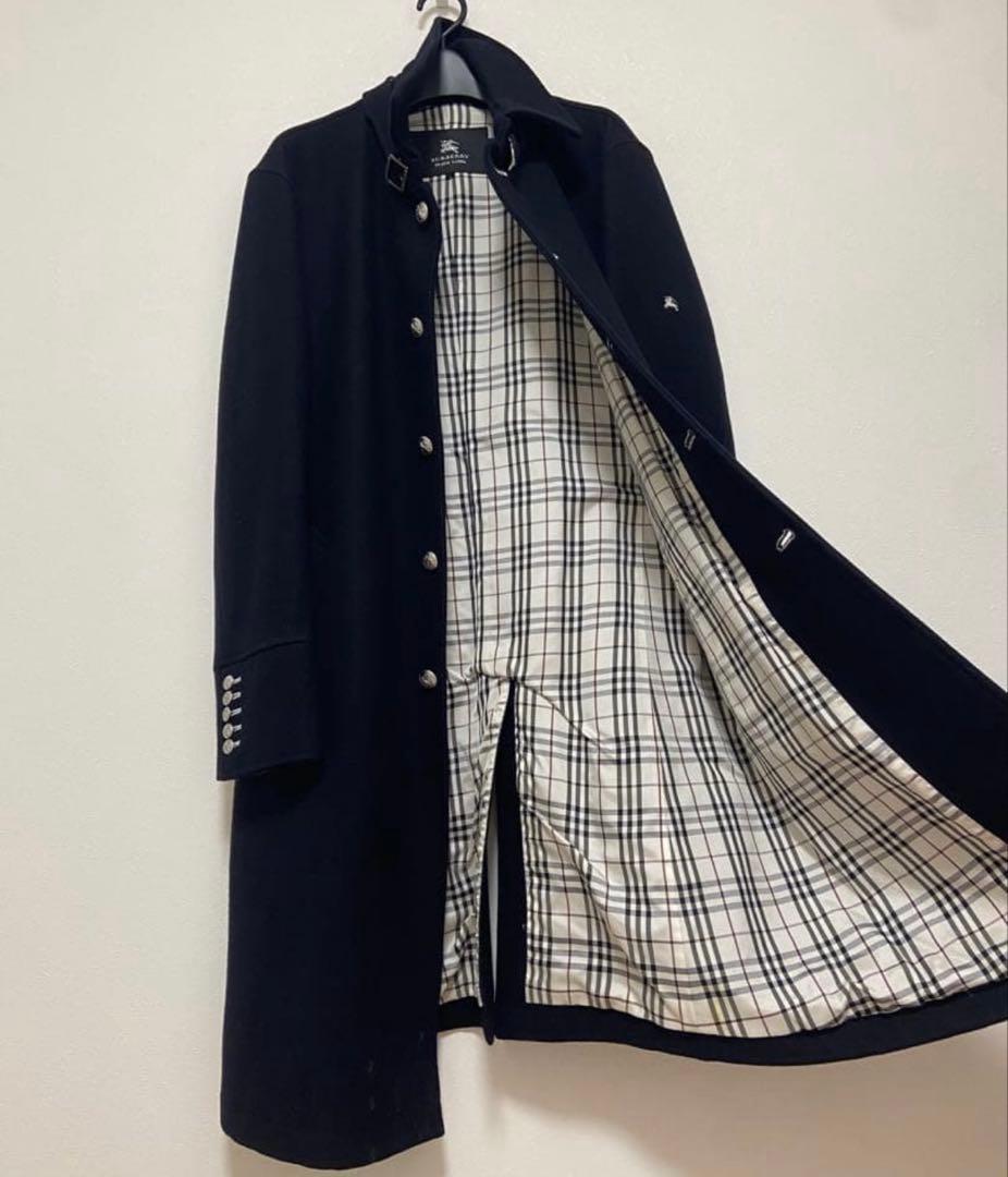 【希少】バーバリーブラックレーベル ネイビー コート※最終値下げ