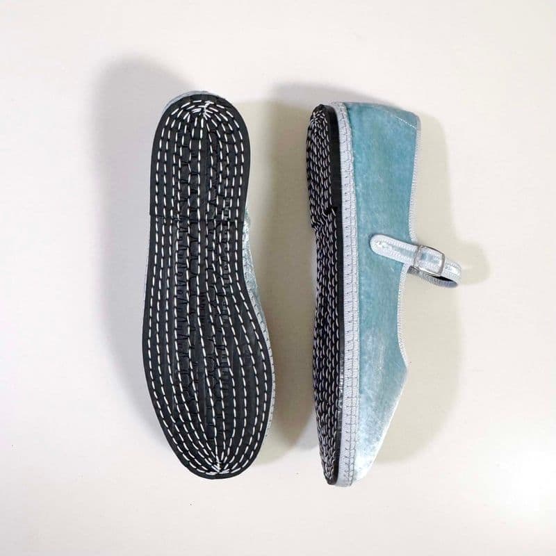 Sciuscia 今期新作カラー メリージェーン ベルベット 40