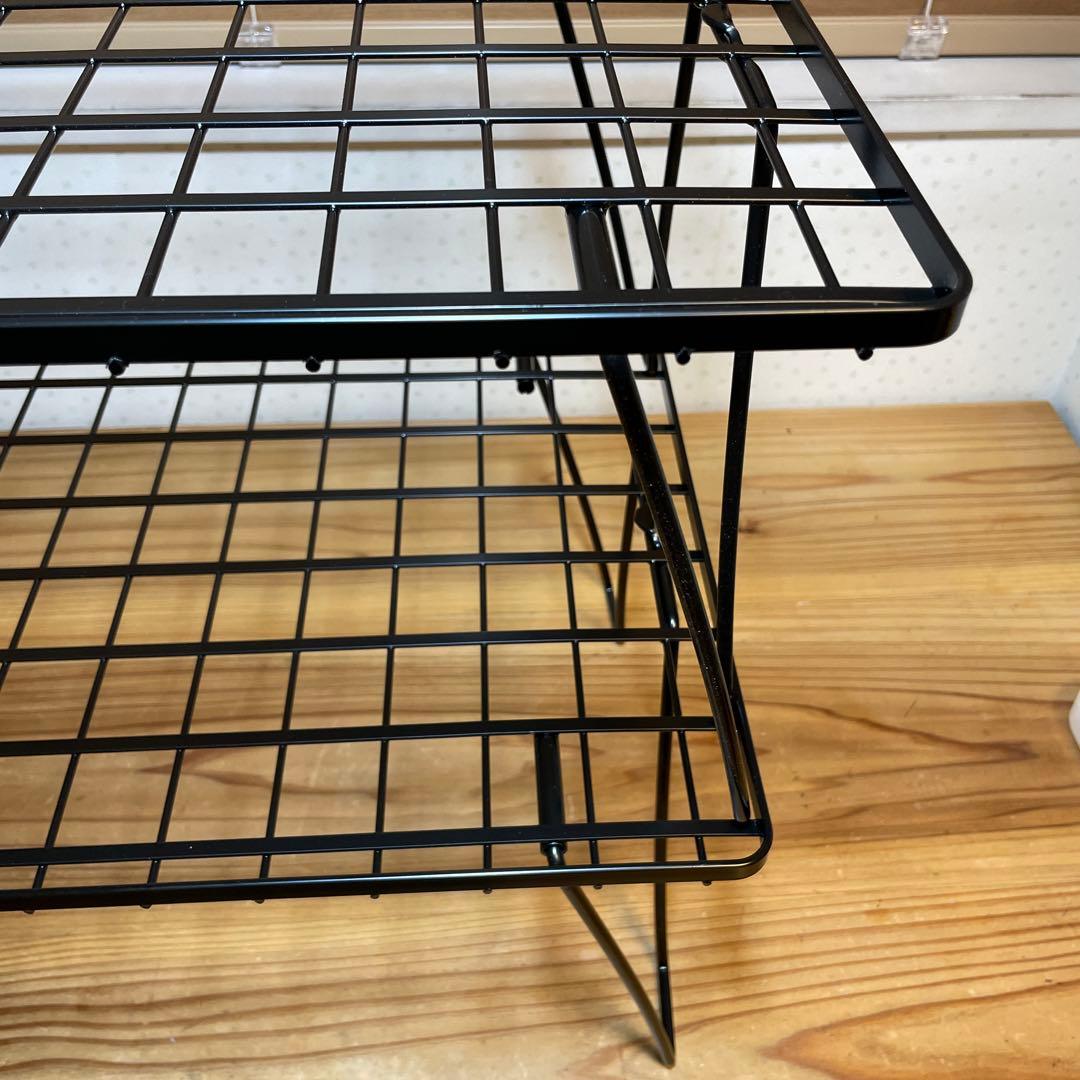 ユニフレーム フィールドラック 黒 2個セット