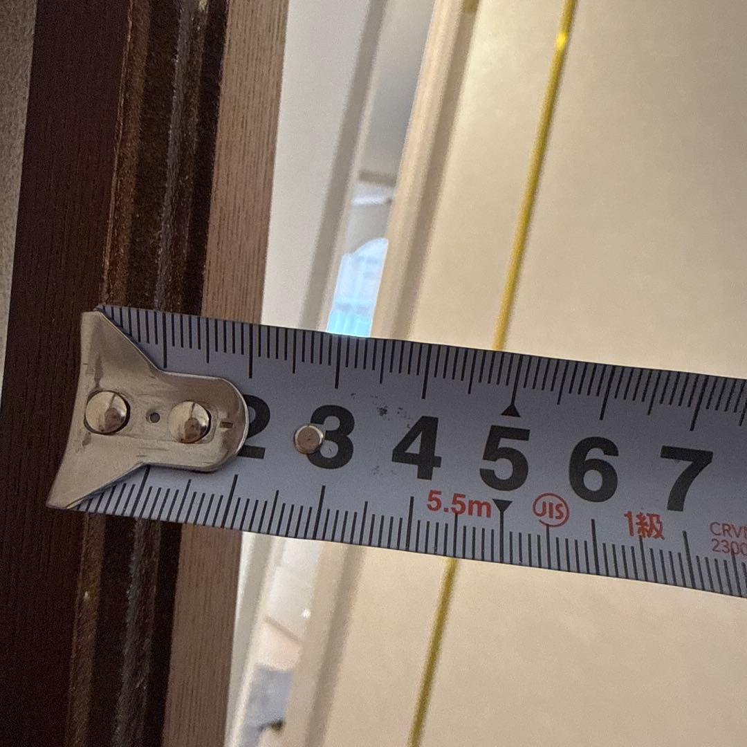 等身大鏡の枠部分（横60✖️縦約158✖️厚み2cm）と立て掛ける部分のみ