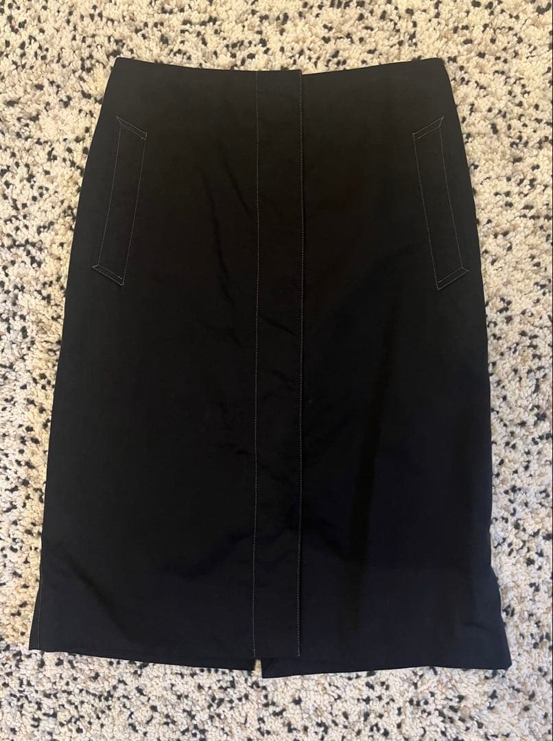 LEMAIRE 22AW ブラックスカート サイズ36