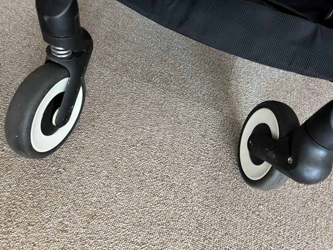 cybex リベルベビーカー ネイビー 雨よけカバー付き