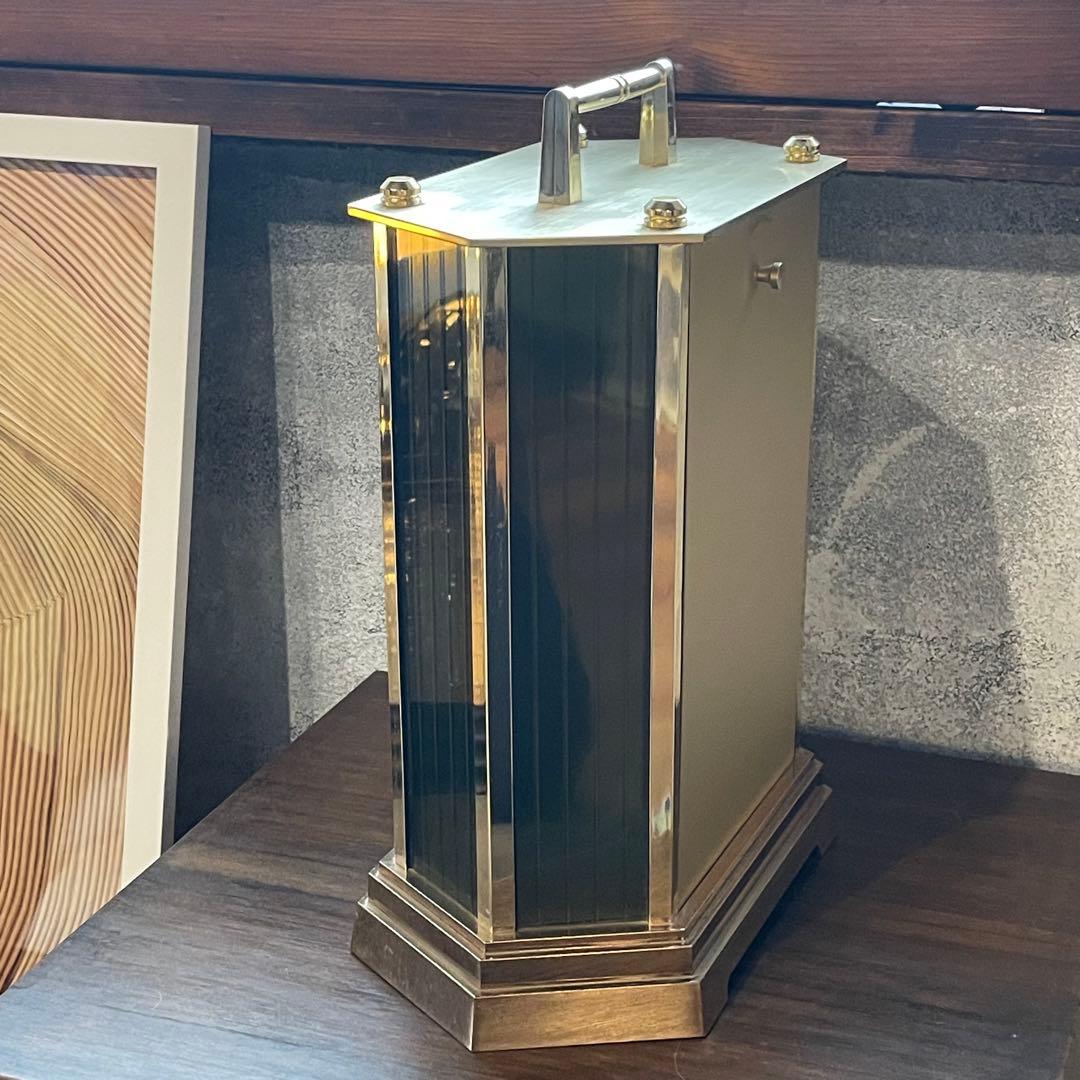 SEIKO 振り子付き置時計 ゴールド ブラック