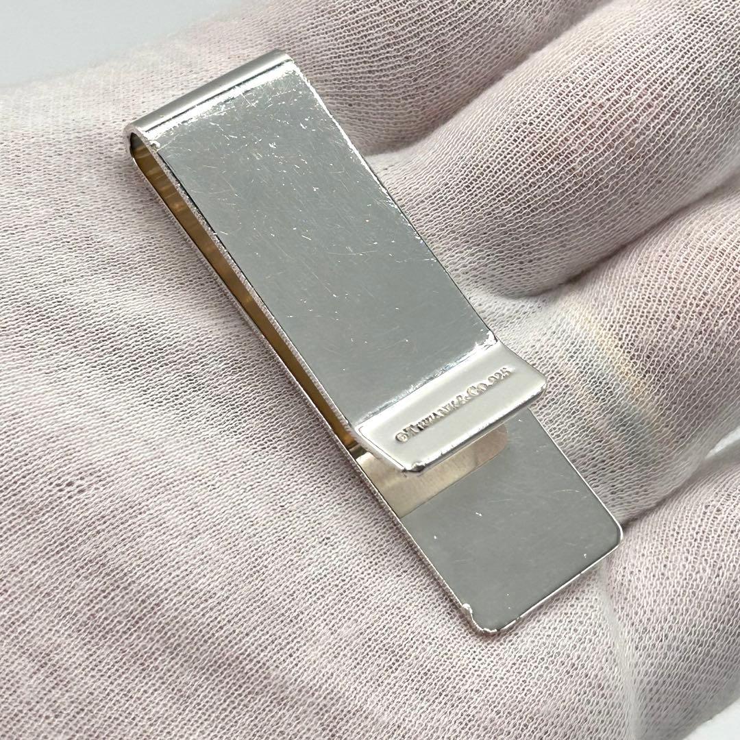【極上美品】正規店購入品 ティファニー マネークリップ925 鏡面ピカピカ綺麗◎