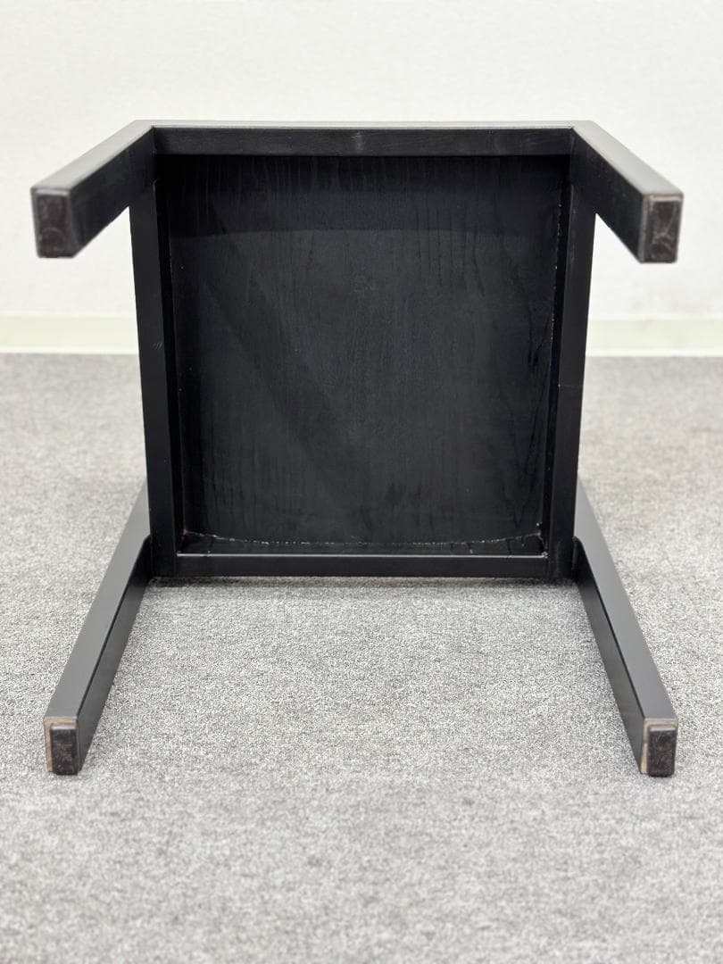 80’ｓ■SCHLAPP MOBEL■CANTOチェア　黒　ドイツ　木製椅子