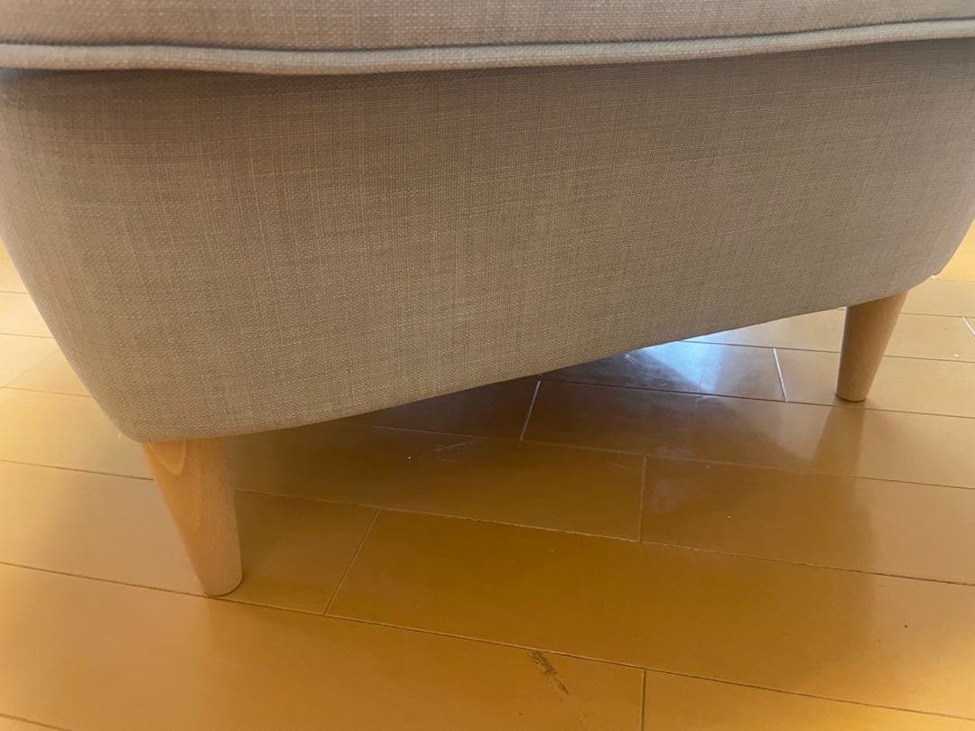 IKEA1人掛けソファ(オットマン付き) 船橋