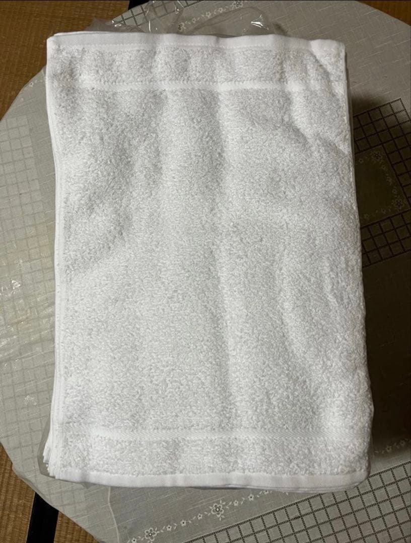 【新品】ホワイト おしぼりタオル 120枚　ふきん 泉州 ハンドタオル