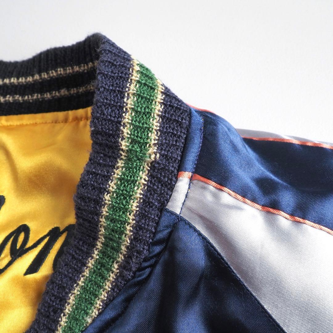 テーラー東洋　スカジャン　スーベニアジャケット　髑髏　鷹　リバーシブル　美品