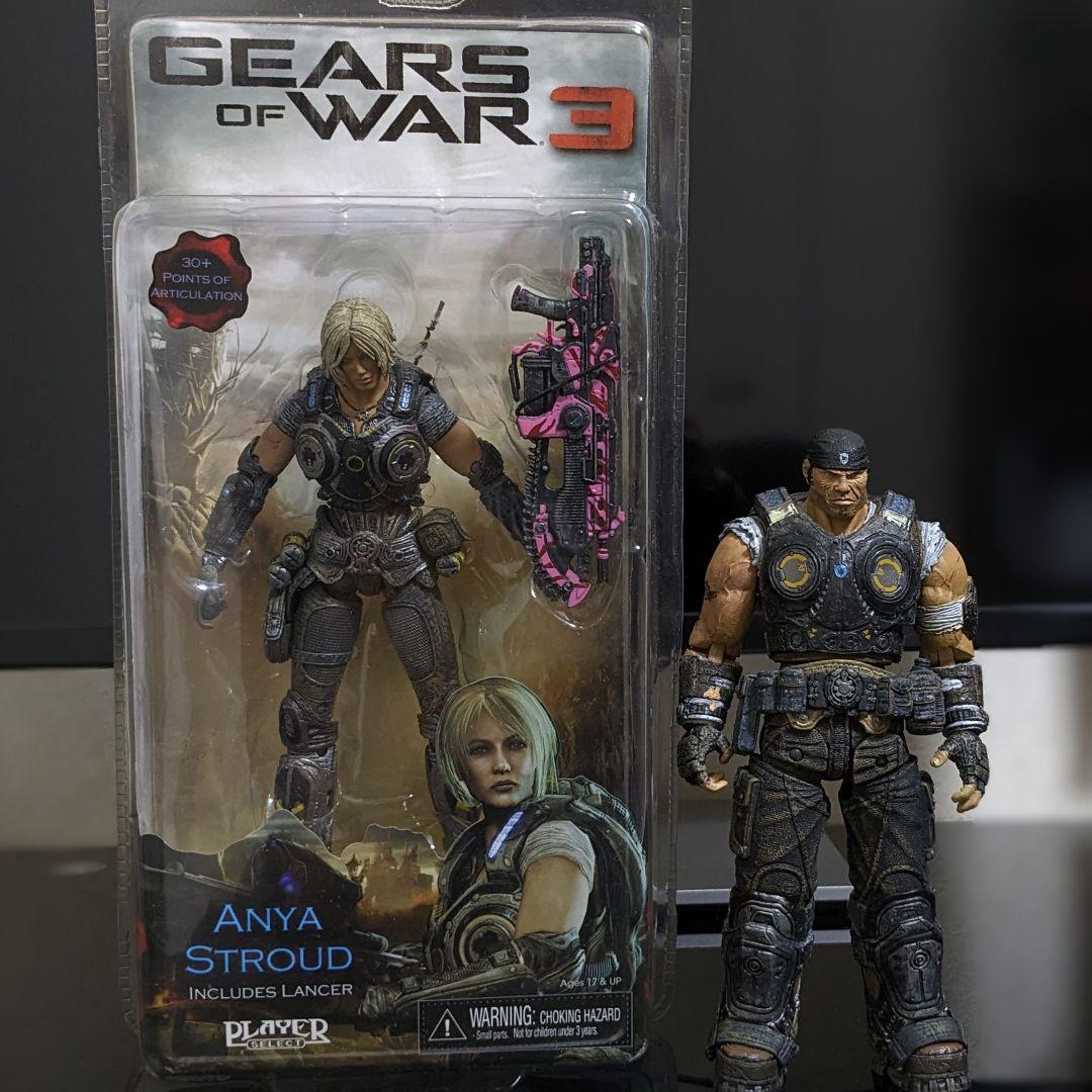 ギアーズオブウォー NECA アーニャ マーカス フィギュア