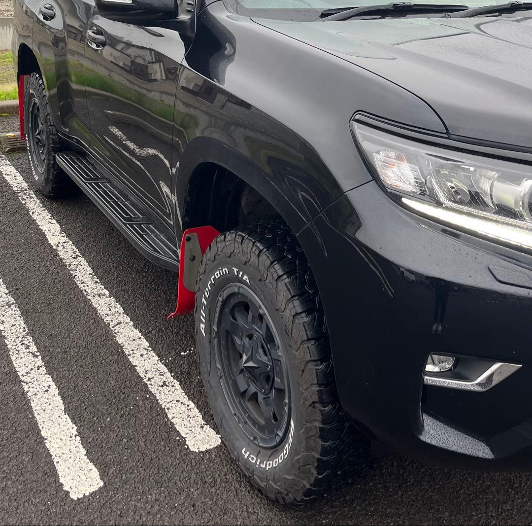 yyy　① １本価格　KMC ロックスターⅢ 17インチ　プラド装着