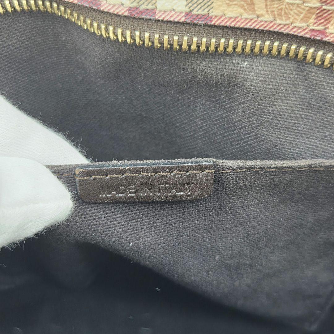 BURBERRY 近年モデル トートバッグ ノバチェック シャドーホース PVC