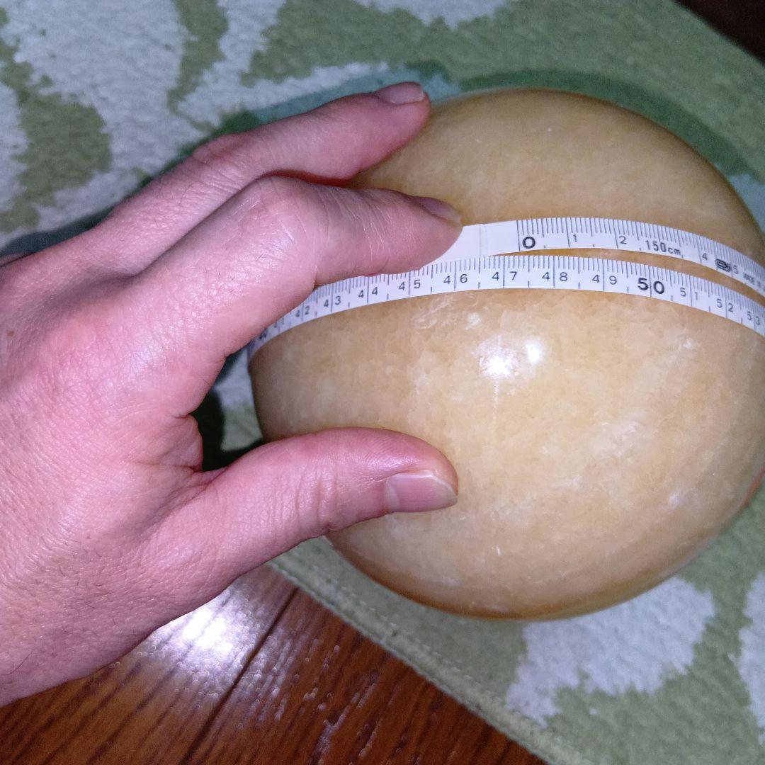 アラゴナイト　特大スフィア　　　　１５センチ超　４．６キロ