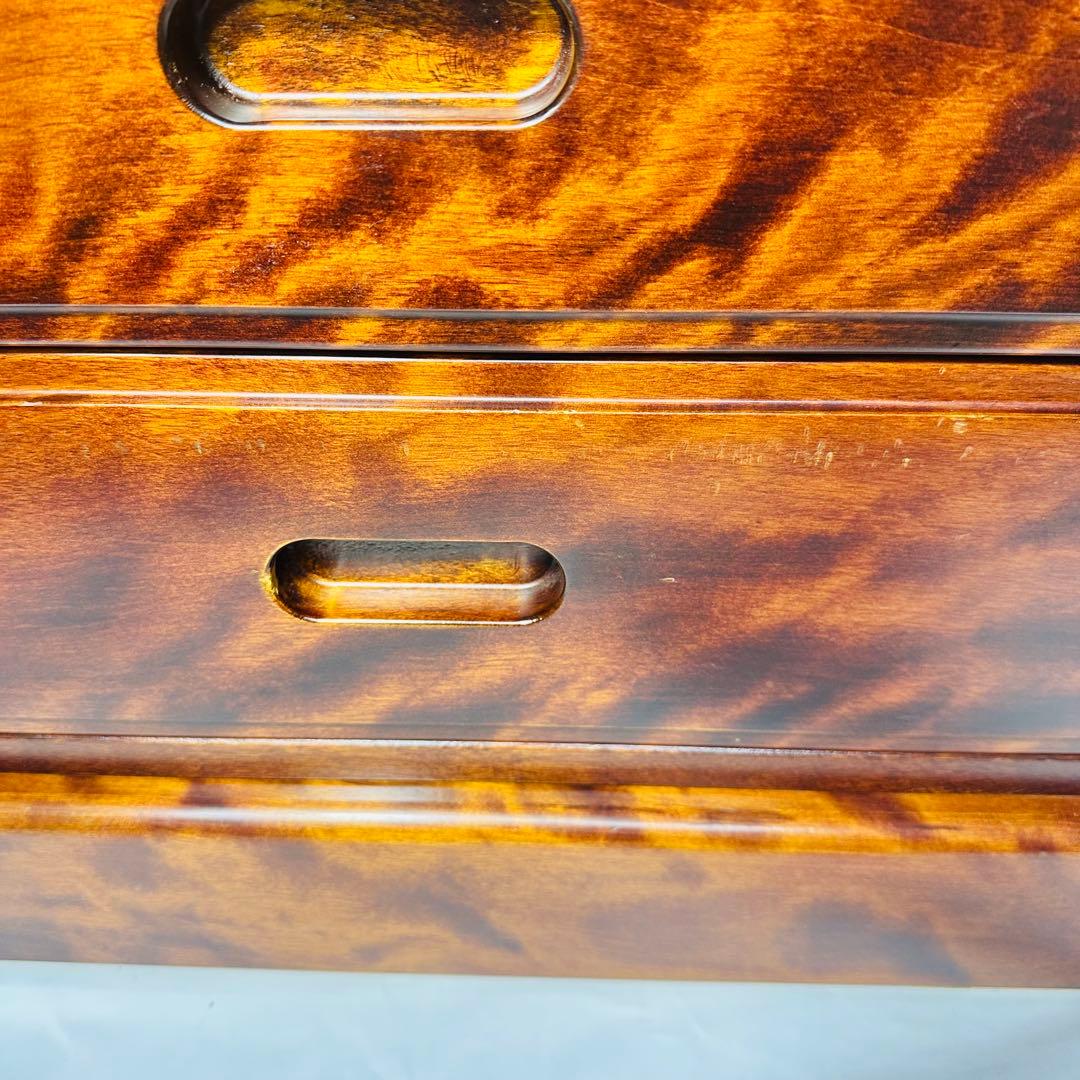 桜の家具 ユーカリ 5段チェスト レトロ ヴィンテージ