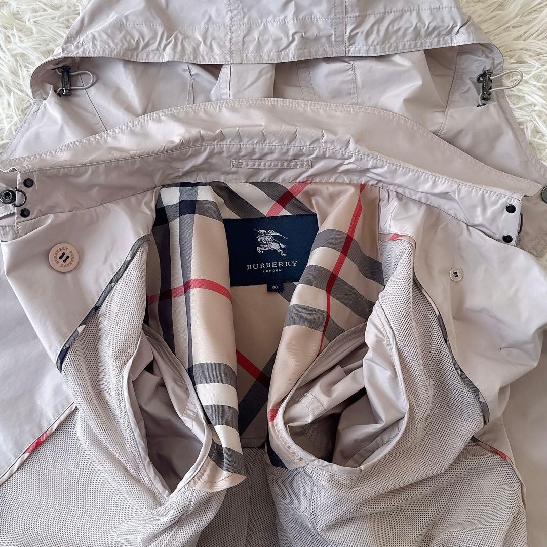 2way フード着脱可✨バーバリーロンドン トレンチコート レインコート 38