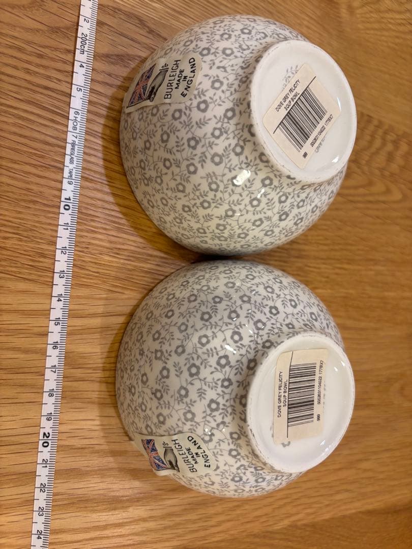 【２個セット】バーレイ ダブグレイフェリシティ　ボウル　M 飯碗サイズ　ライス