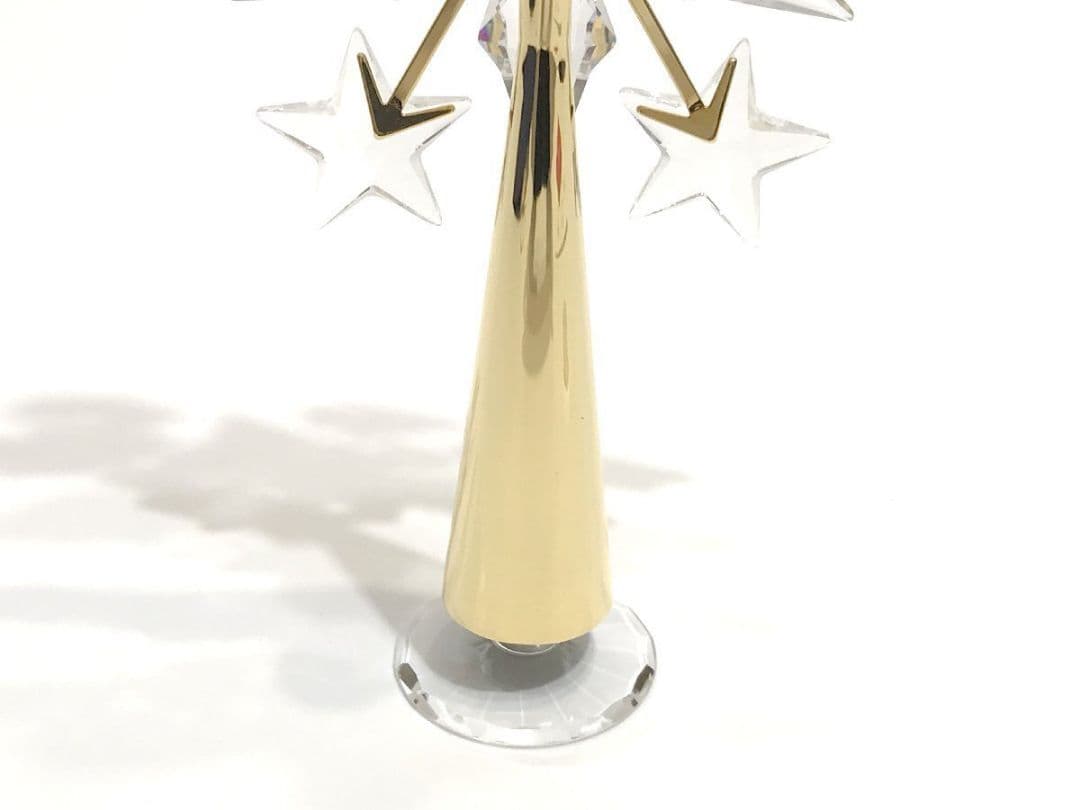 美品 ■ スワロフスキー ■ クリスタル ツリートッパー 星 クリスマス クリア