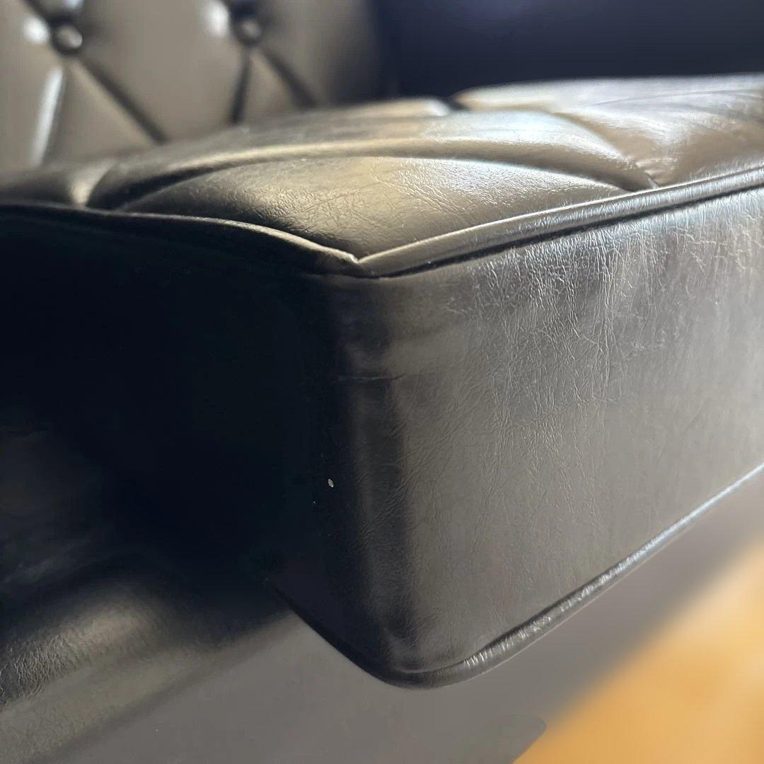 古着屋Enguarde カリモク60 ロビーチェアー 3シーター 中古