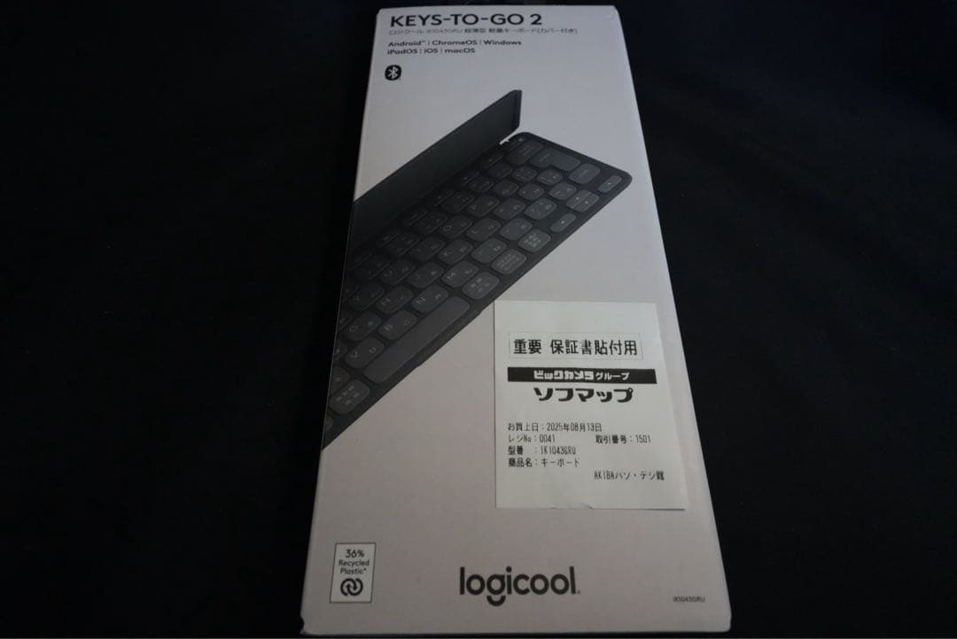 Logitech K580 Bluetoothキーボード