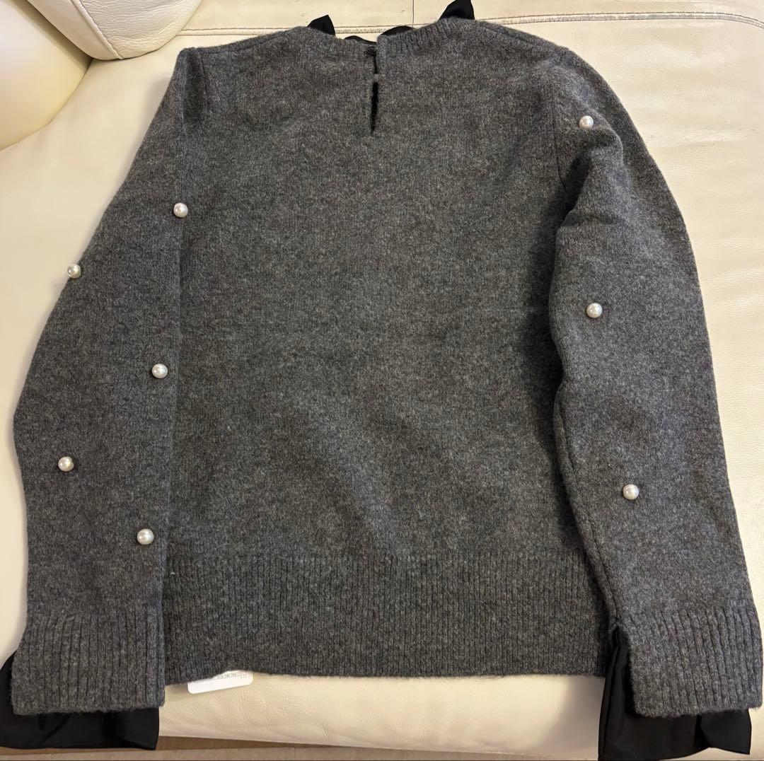 新品タグ付き✨ ジャスグリッティー パール刺繍プルオーバー