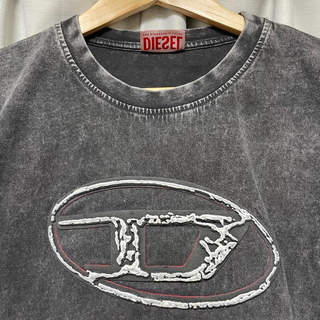 DIESEL ロゴクルーネックTシャツ