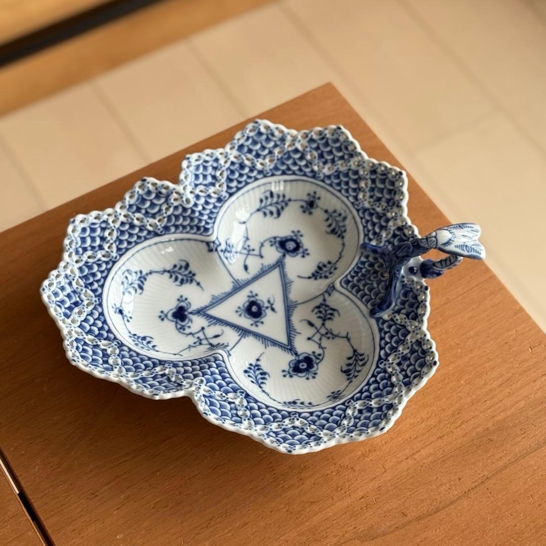 [超希少] ロイヤルコペンハーゲン　 copehapen リーフ型皿