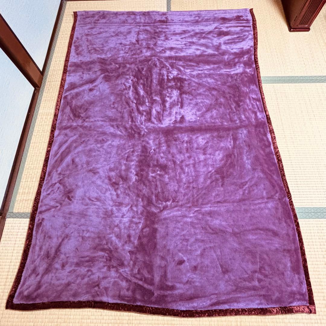 【日本製】美品　ロマンス小杉　2枚合わせ毛布　厚め　シングルサイズ140×200