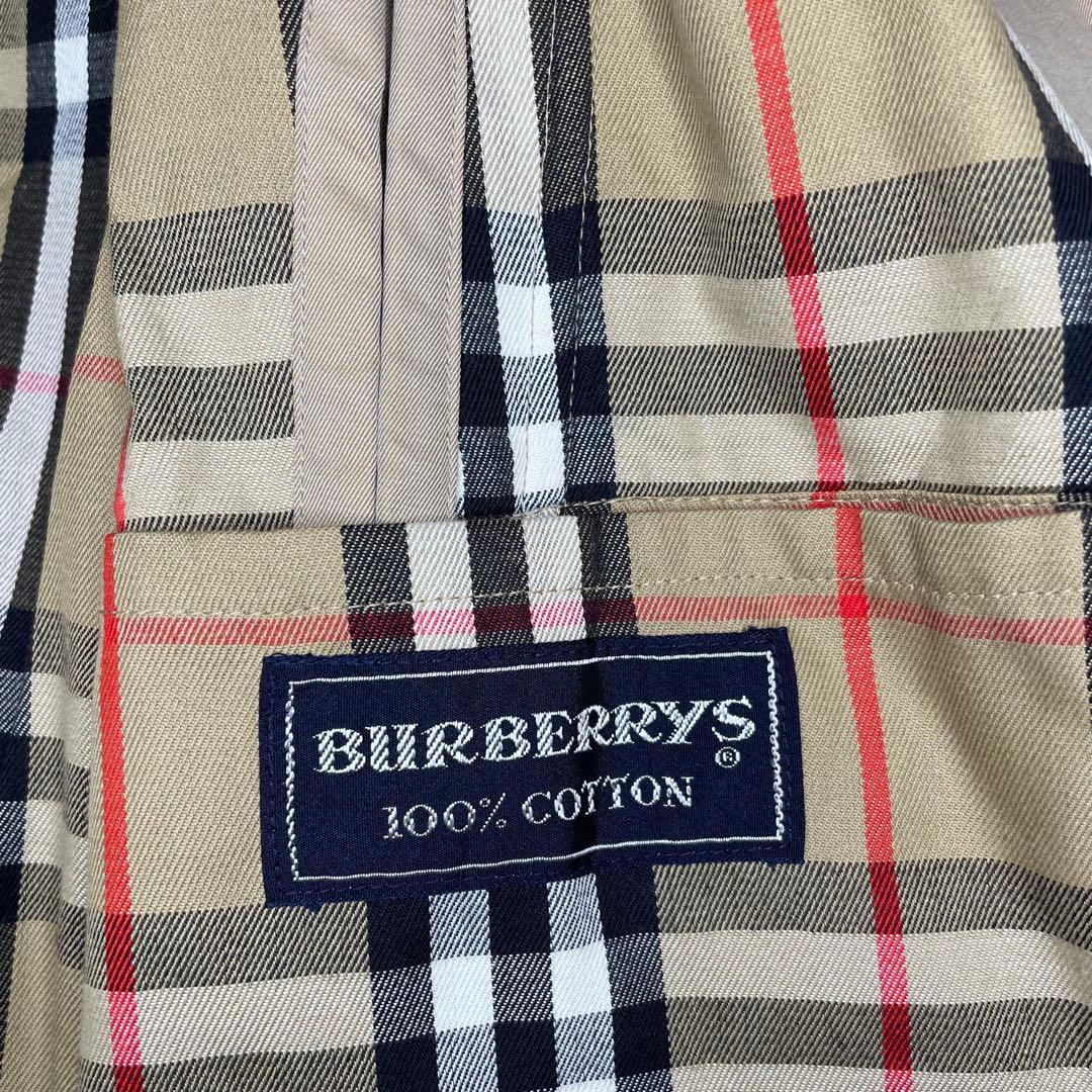 Burberrys バーバリーズ ステンカラーコート ノバチェック ベージュ M
